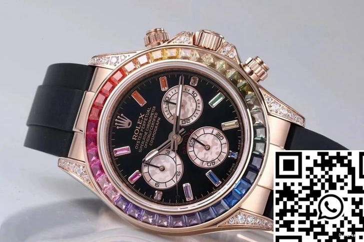 Rolex Rose BL Gold 116595RBOW Daytona Factory 0404
